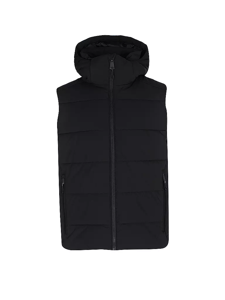 STRELLSON | Steppgilet LEGGERO | schwarz