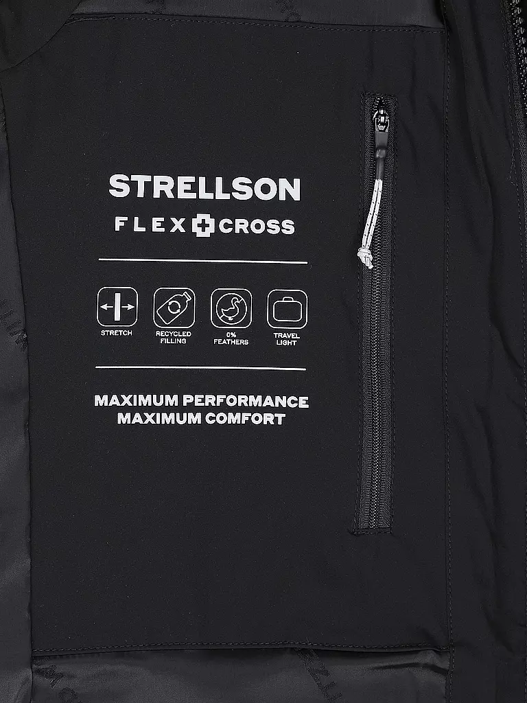 STRELLSON | Steppgilet LEGGERO | schwarz