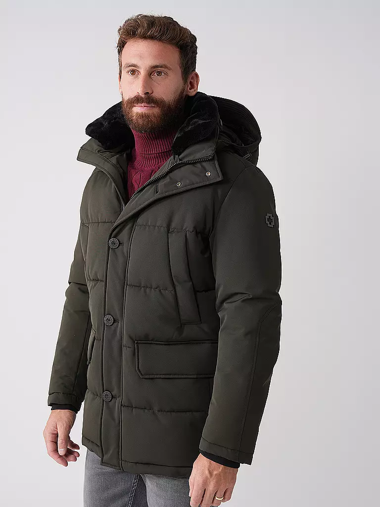 STRELLSON | Steppjacke PLAZA | grün