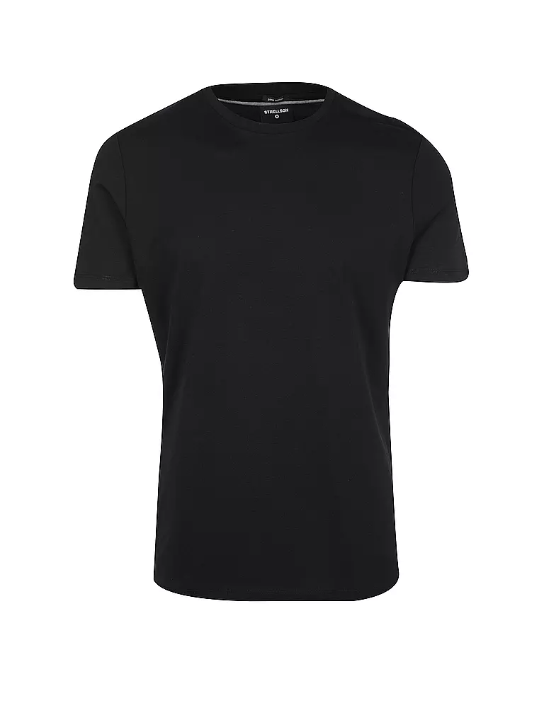 STRELLSON | T-Shirt Clark-R | schwarz