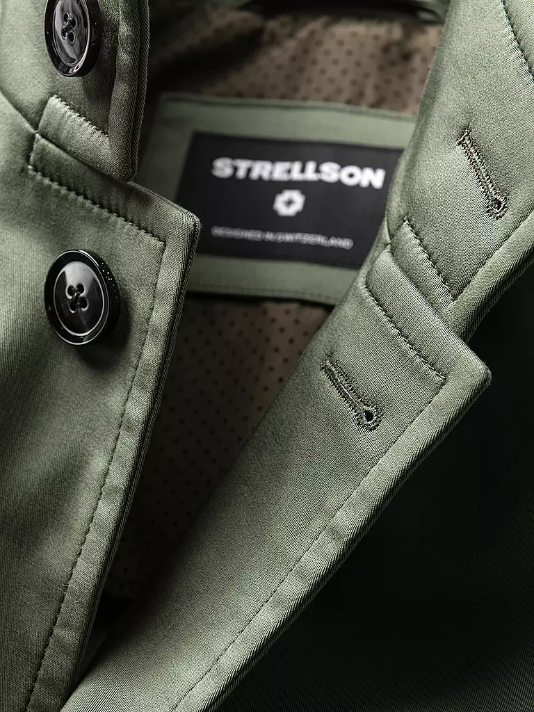 STRELLSON | Trenchcoat FINCHLEY SUMMER | dunkelblau