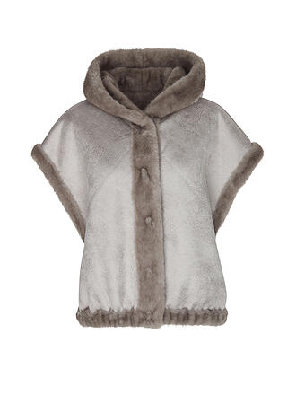 STUDIO AR | Wendegilet in Felloptik OLENA