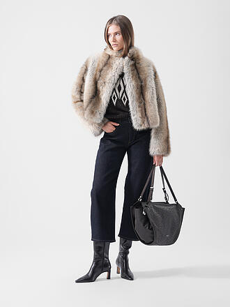 STUDIO AR | Jacke in Felloptik LUMI
