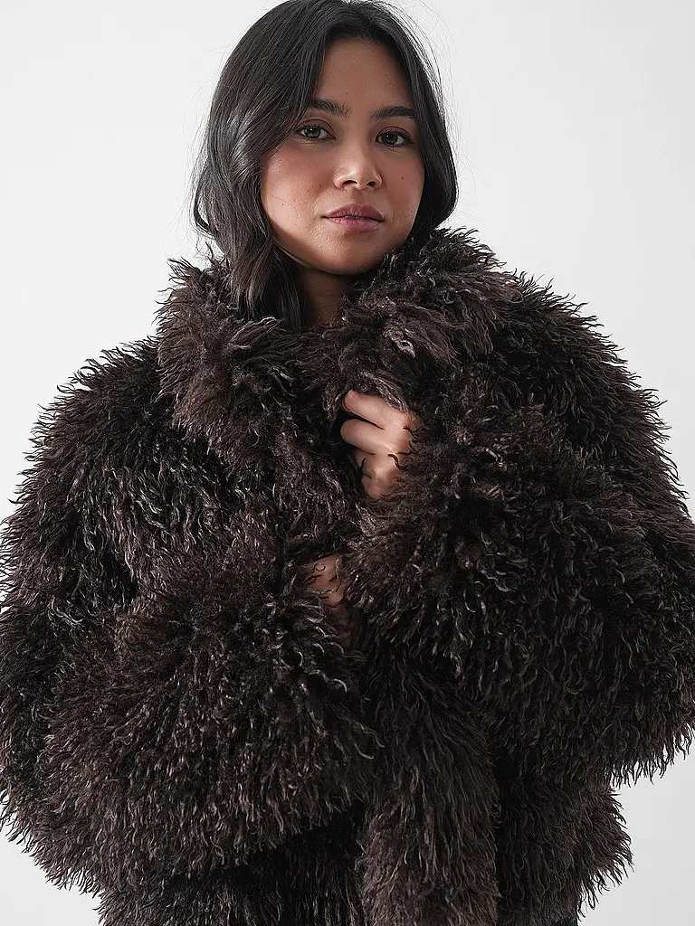 STUDIO AR | Jacke in Felloptik MILIIE | 