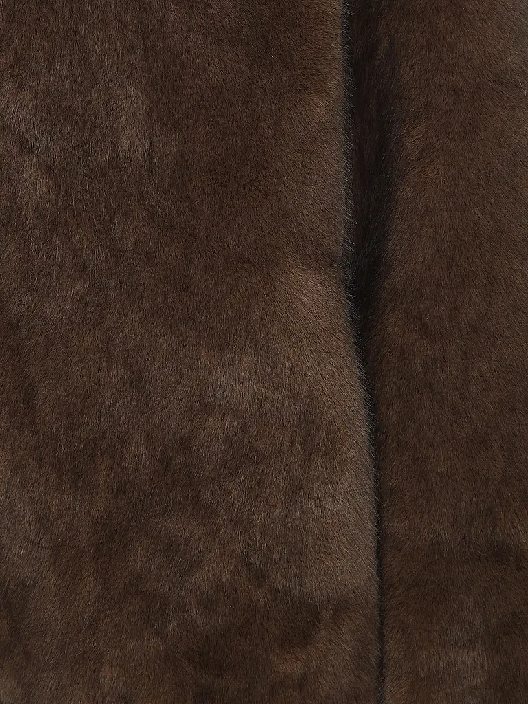 STUDIO AR | Wendejacke in Felloptik ETTA | braun