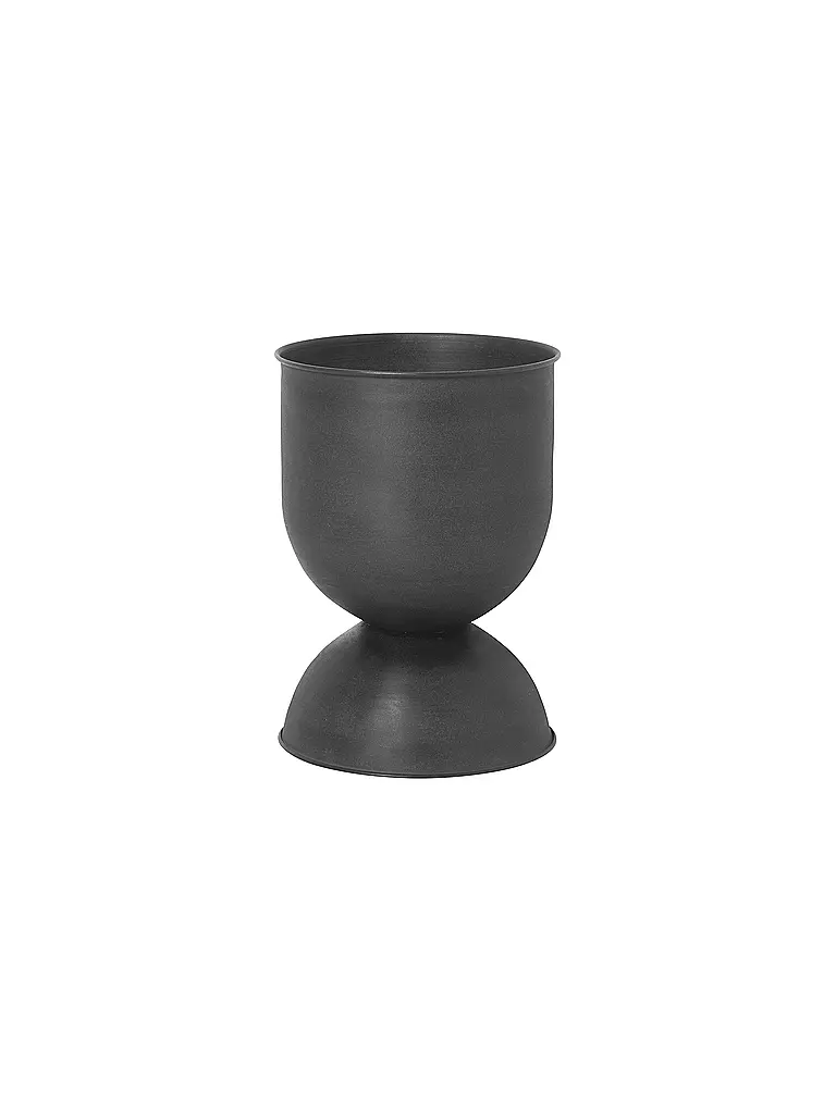 SUITE | Blumentopf - Hourglass Pot Small Black | schwarz