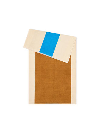 SUITE702 | Duschtuch 70x140cm COMBED COTTON Aqua/Toffee