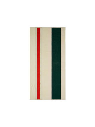 SUITE702 | Strandtuch 90x180cm COMBED COTTON Red/Dark Green/