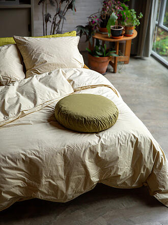 SUITE702 | Perkal Bettwäsche 70x90cm/140x200cm Olive-Ecru