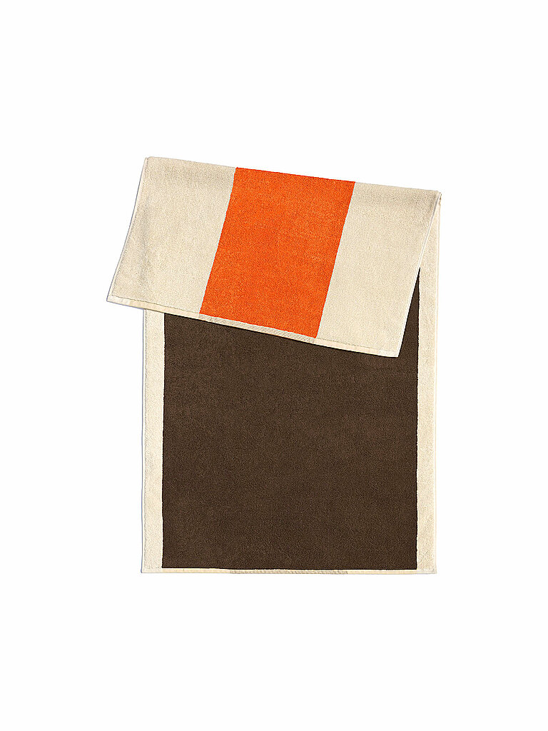 SUITE702 Strandtuch 90x180cm MARTENS AND MARTENS Orange/Brown braun – SUITE702