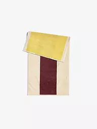 SUITE702 | Duschtuch 70x140cm MARTENS AND MARTENS Yellow/Bordeaux | gelb