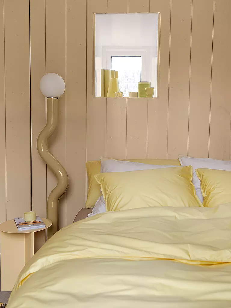 SUITE702 | Perkal Bettwäsche 70x90cm/140x200cm Butter Yellow | gelb
