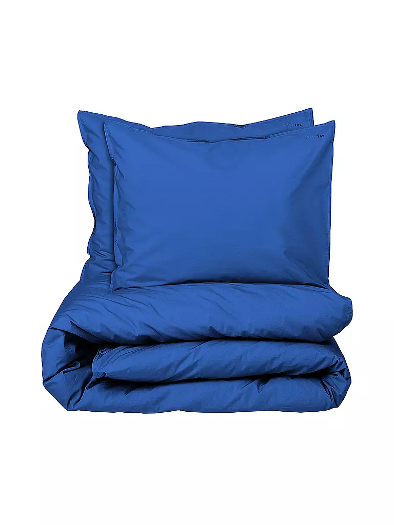 SUITE702 | Perkal Bettwäsche 70x90cm/140x200cm Cobalt | blau