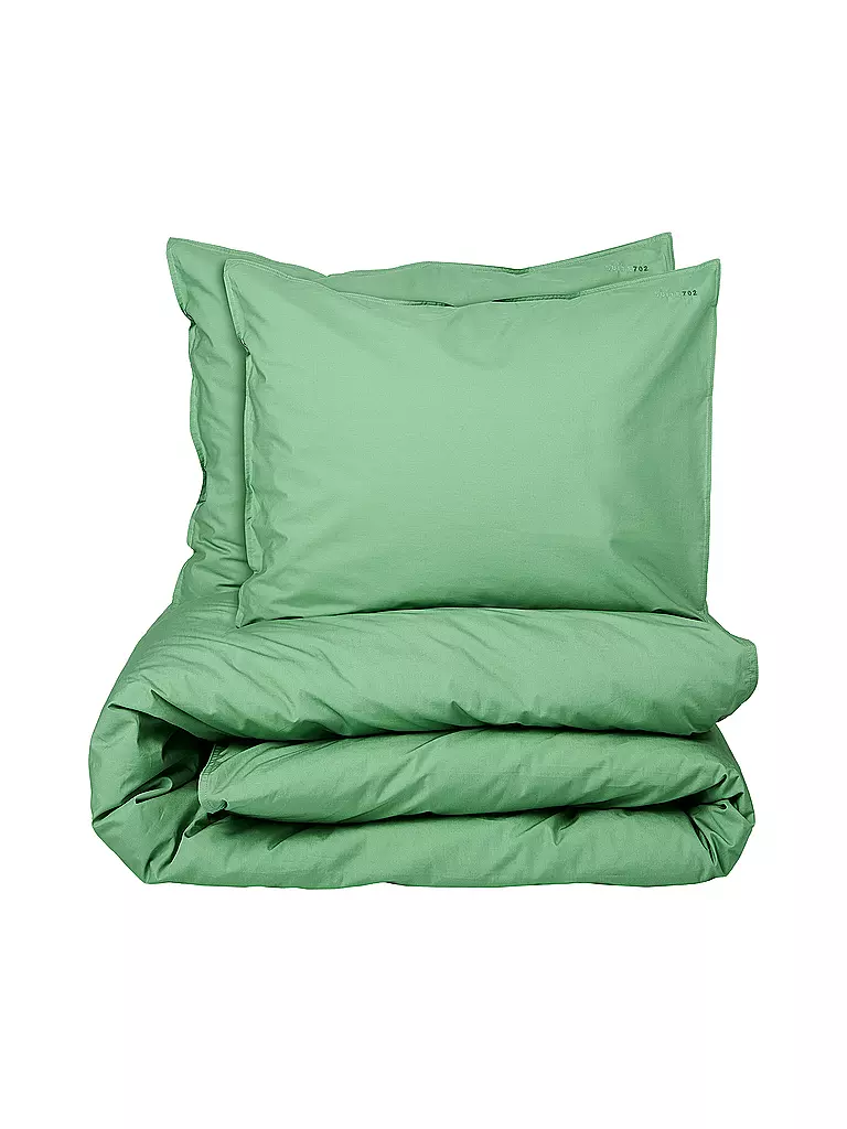 SUITE702 | Perkal Bettwäsche 70x90cm/140x200cm Jade Green | hellgrün