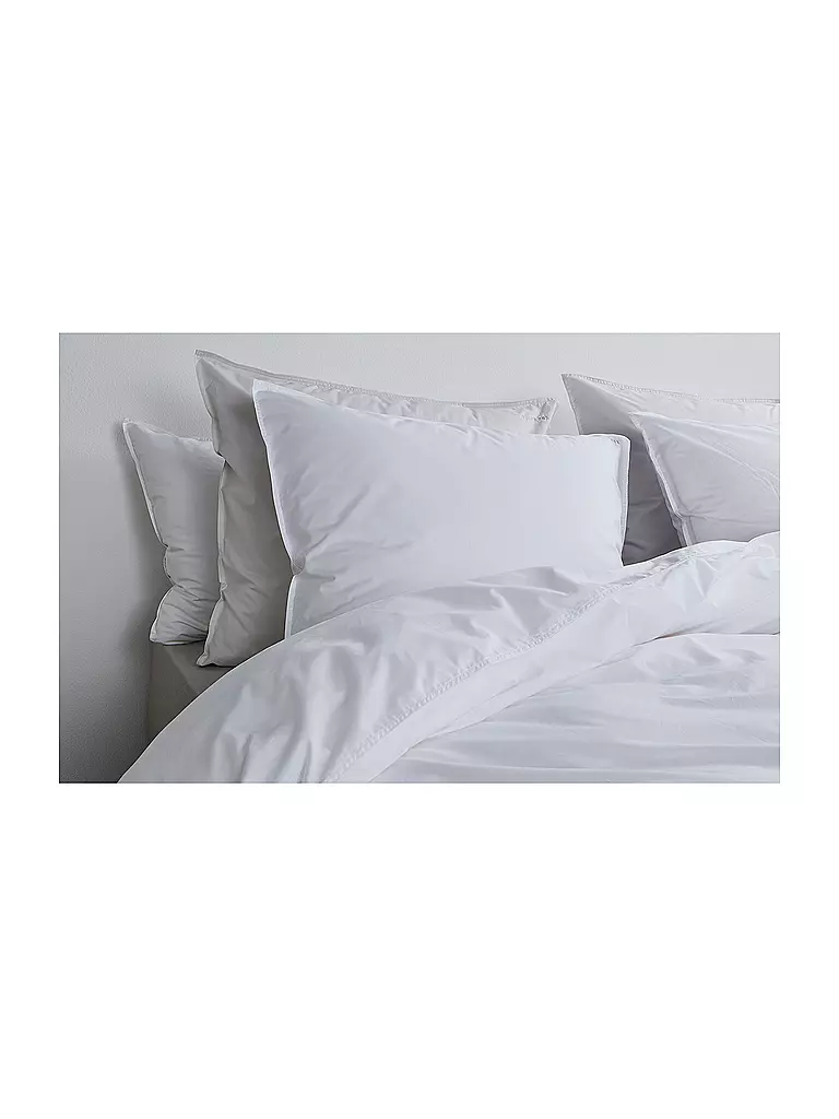 SUITE702 | Perkal Bettwäsche 70x90cm/140x200cm White | weiss