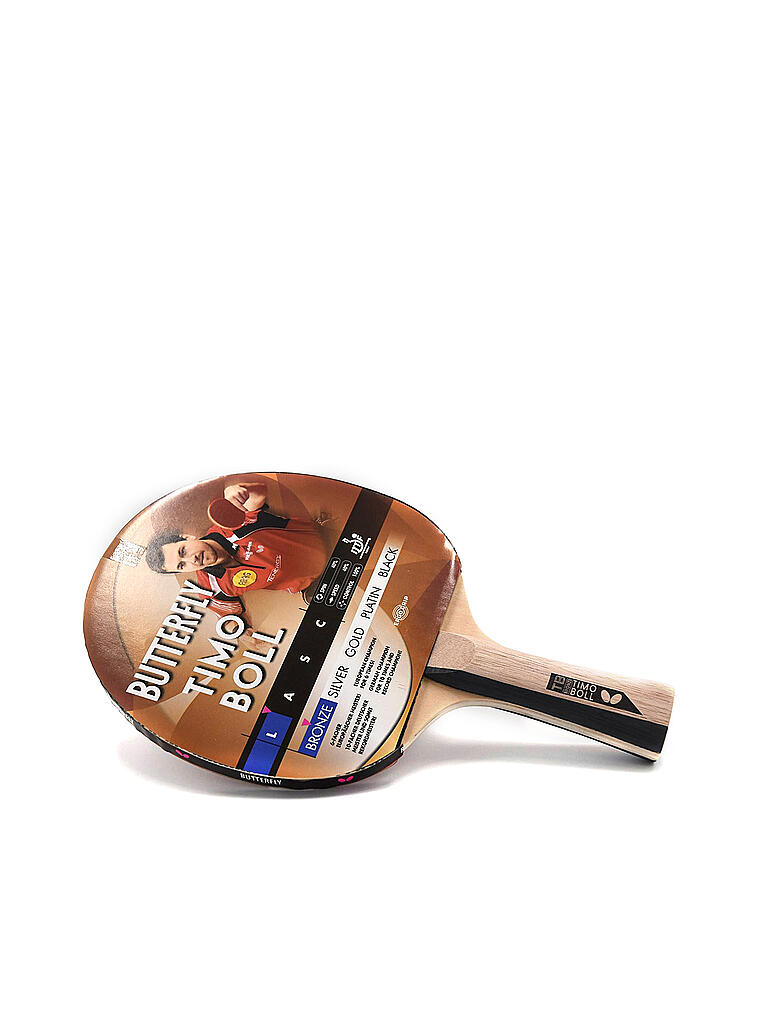 SUNFLEX | Tischtennis Schläger Butterfly TIMO BOLL BRONZE | braun