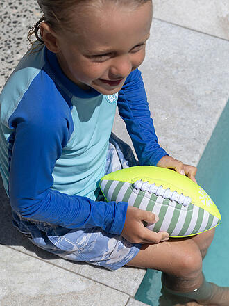 SUNNYLIFE | Kinder Neoprene Football TIDES OUT Citrous