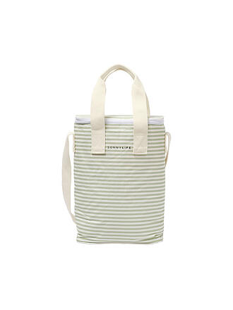 SUNNYLIFE | Leichte Kühltasche für Getränke - Meeressalbei-Streifen
