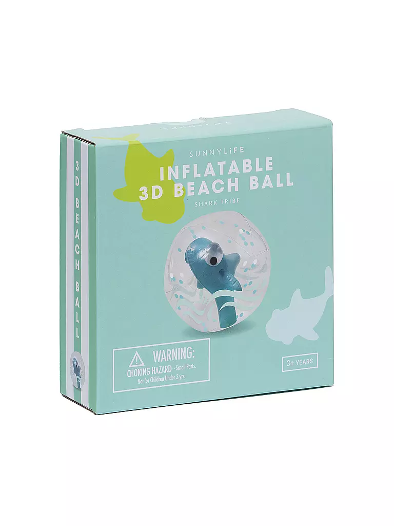 SUNNYLIFE | 3D Wasserball Shark | hellblau