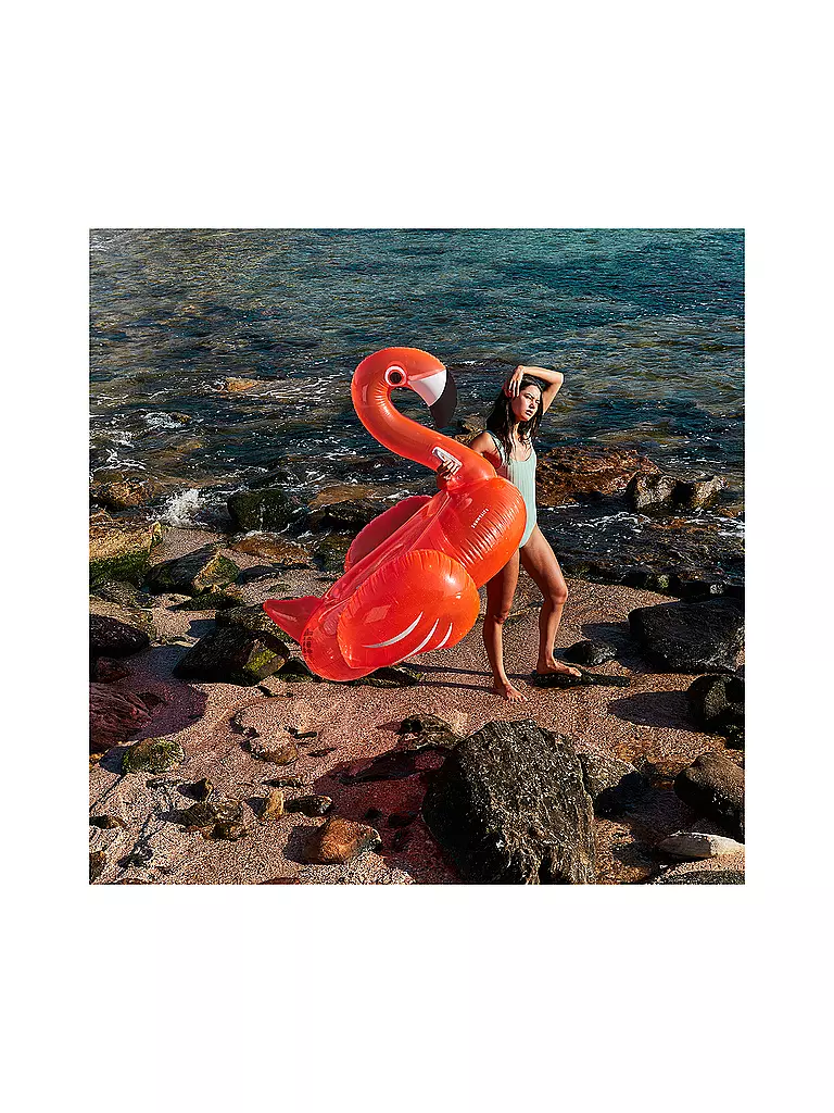 SUNNYLIFE | Schwimmtier Flamingo Rosie Watermelon | koralle