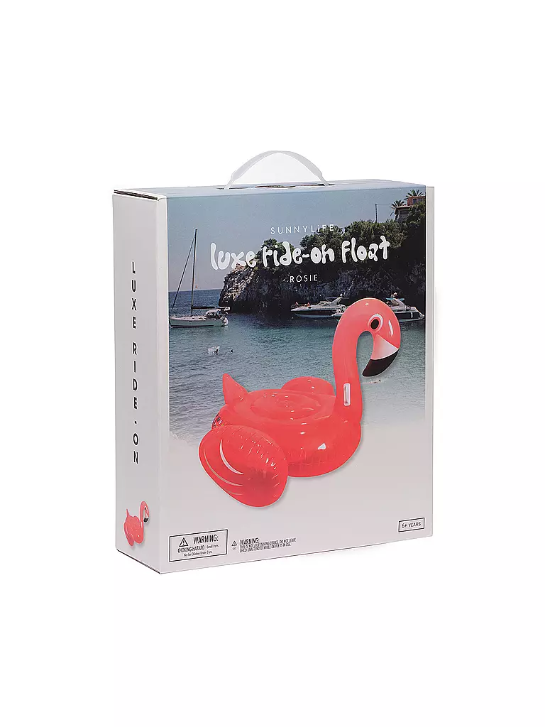 SUNNYLIFE | Schwimmtier Flamingo Rosie Watermelon | koralle