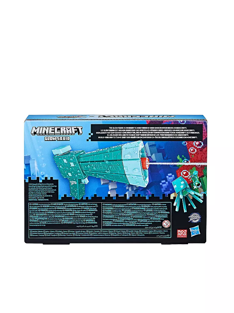SUPER SOAKER | Nerf Super Soaker Minecraft Glow Squid | keine Farbe