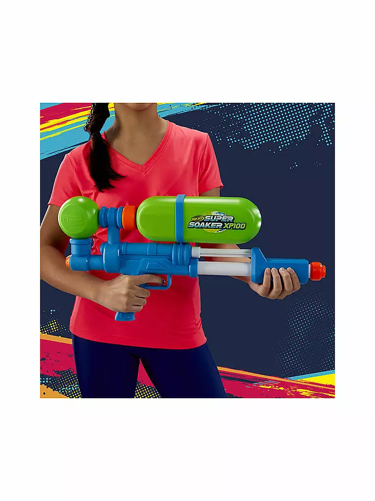 SUPER SOAKER | Nerf Super Soaker XP100 Wasserblaster | keine Farbe