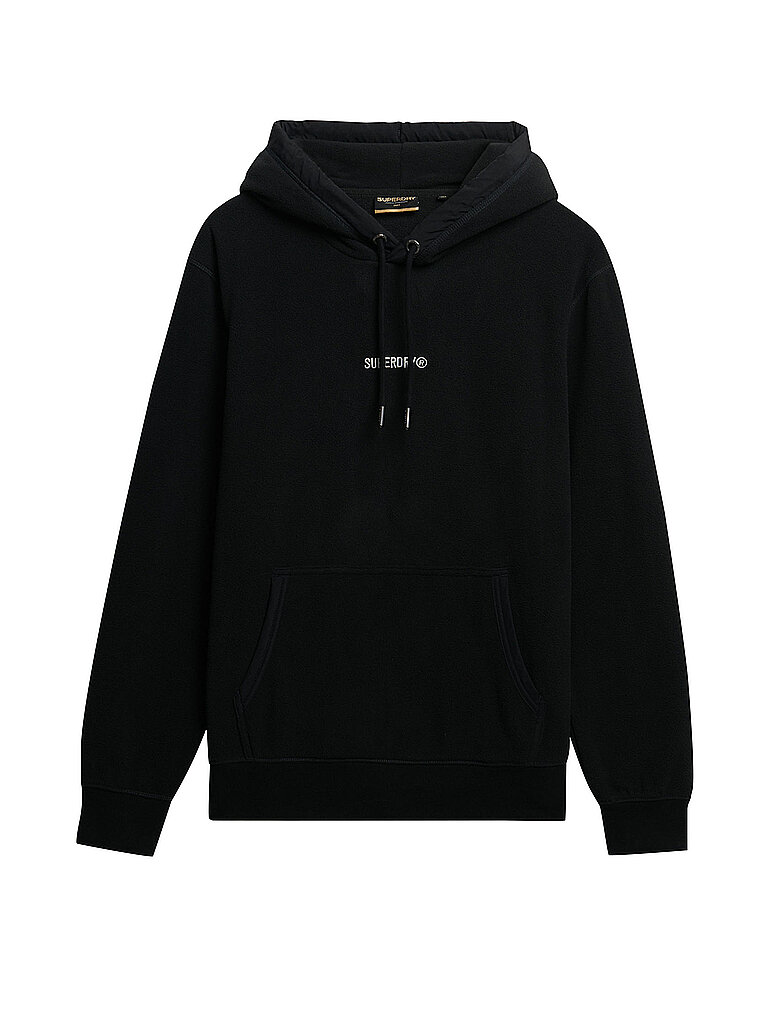 Mikrofleece Kapuzensweatshirt mit Logo Superdry