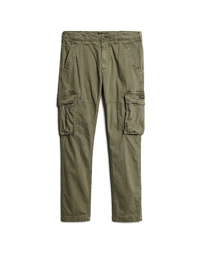 SUPERDRY | Cargohose CORE | grün