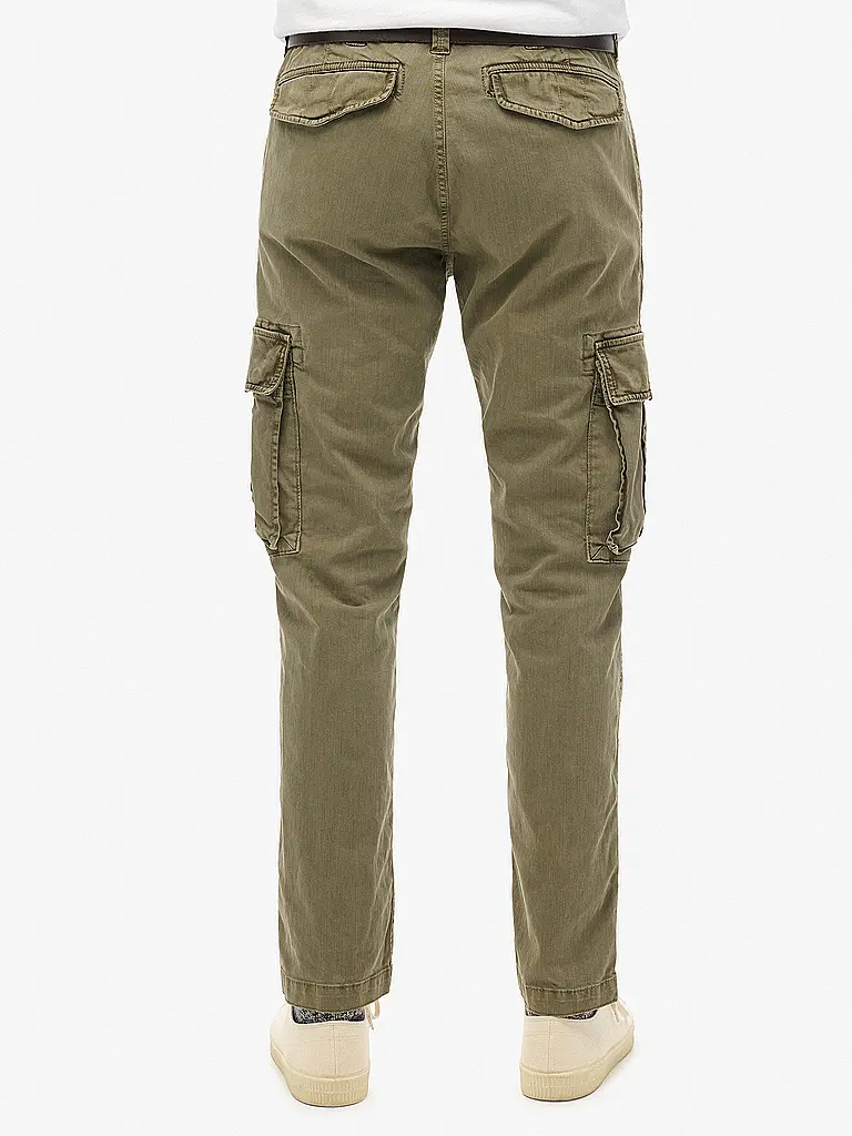 SUPERDRY | Cargohose CORE | grün