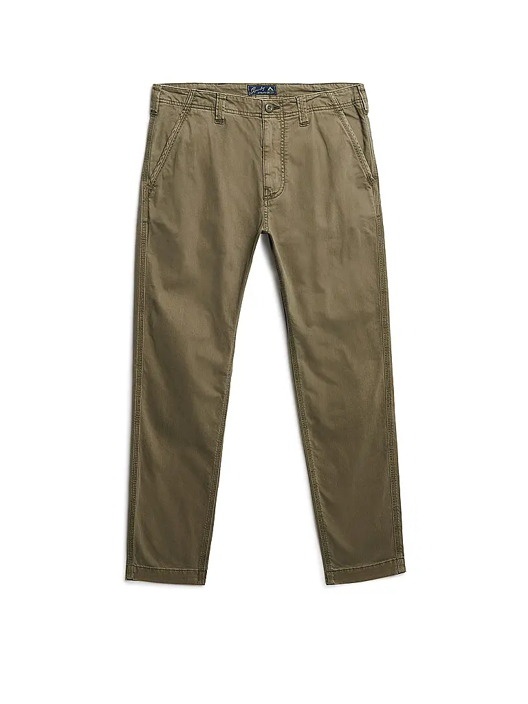 SUPERDRY | Chino  | grün