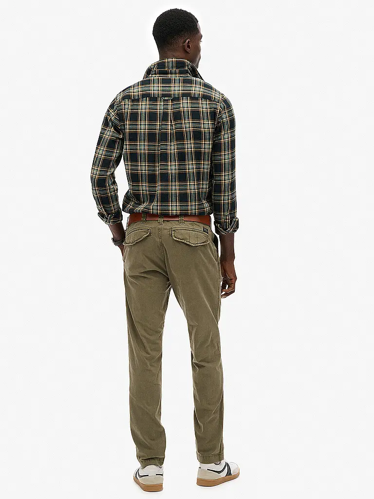 SUPERDRY | Chino  | grün