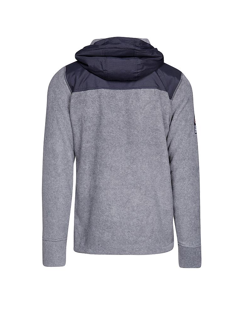 SUPERDRY | Fleece-Weste | grau