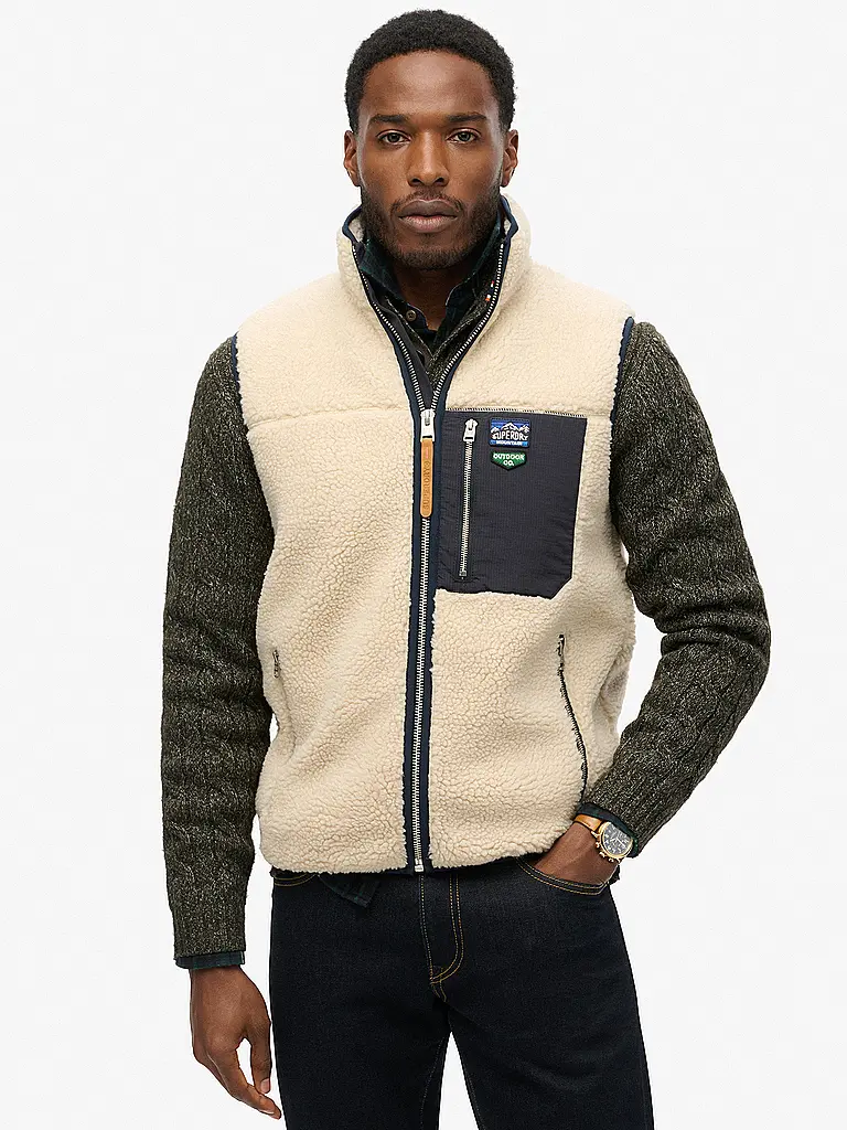 SUPERDRY | Gilet | beige