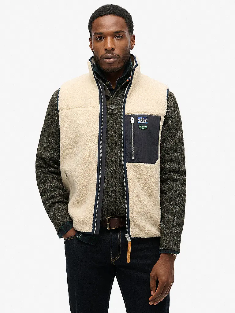 SUPERDRY | Gilet | beige