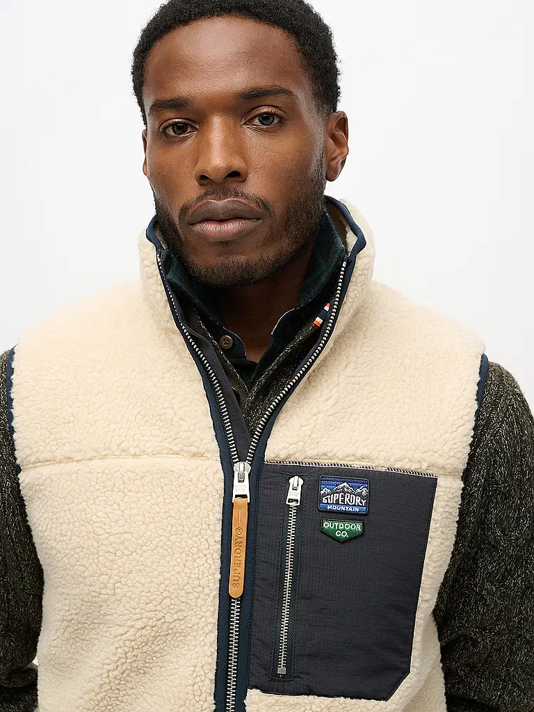 SUPERDRY | Gilet | beige