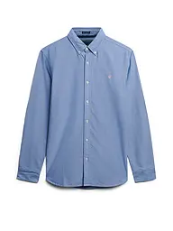 SUPERDRY | Hemd Casual Fit | blau