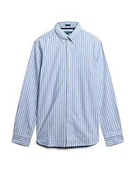 SUPERDRY | Hemd Casual Fit | blau