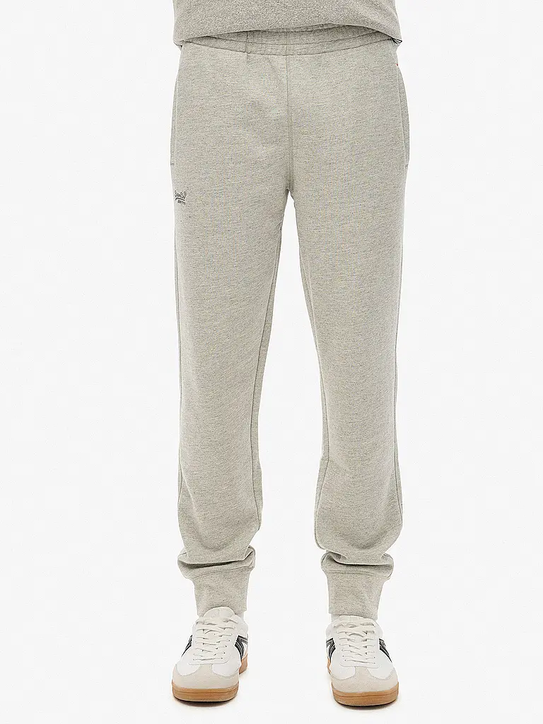 SUPERDRY | Jogginghose  | Grau