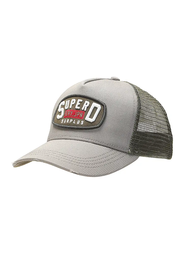 SUPERDRY | Kappe  | grau