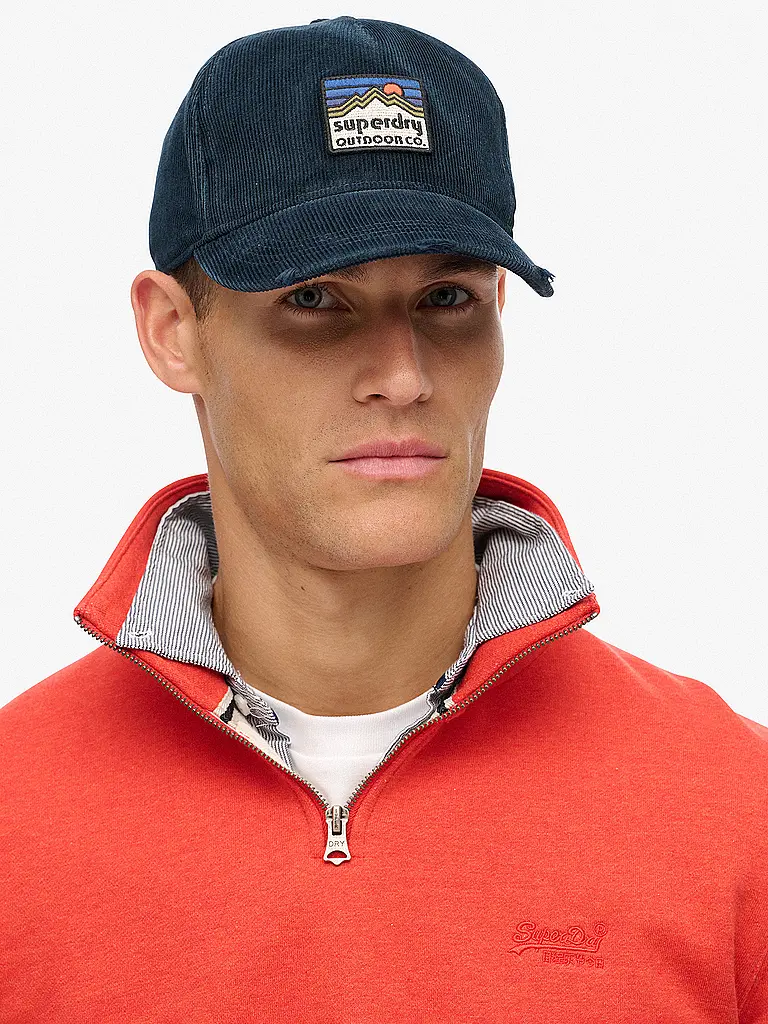 SUPERDRY | Kappe  | dunkelblau