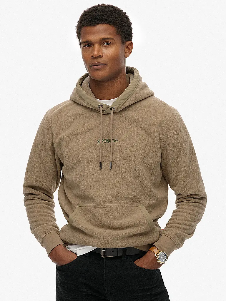 SUPERDRY | Kapuzensweater - Hoodie  | beige