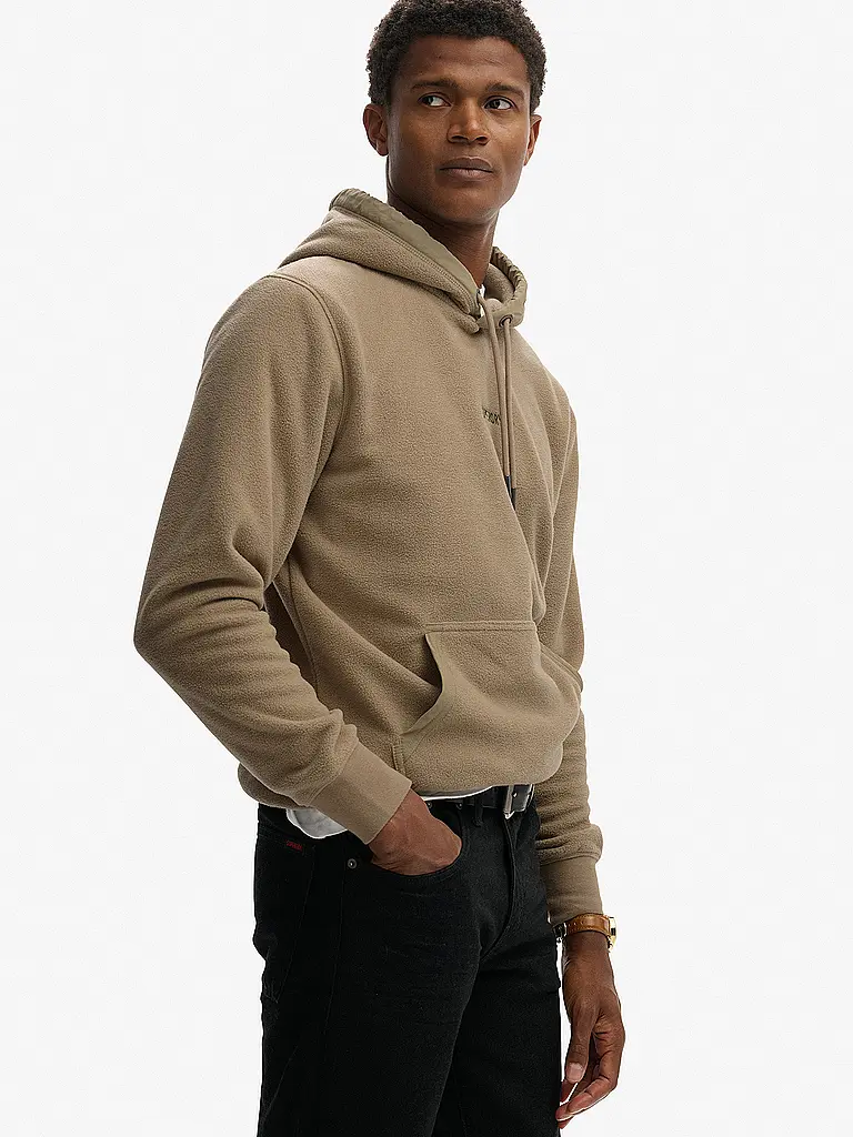 SUPERDRY | Kapuzensweater - Hoodie  | beige