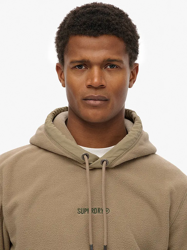 SUPERDRY | Kapuzensweater - Hoodie  | beige
