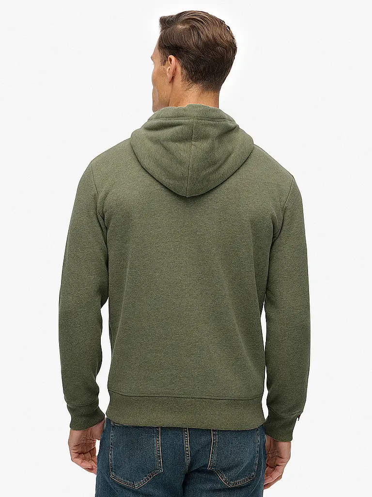 SUPERDRY | Kapuzensweater - Hoodie | grün