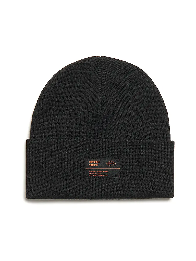 SUPERDRY | Mütze - Haube  | schwarz