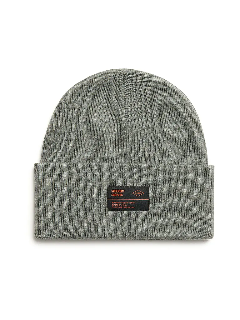 SUPERDRY | Mütze - Haube  | grau