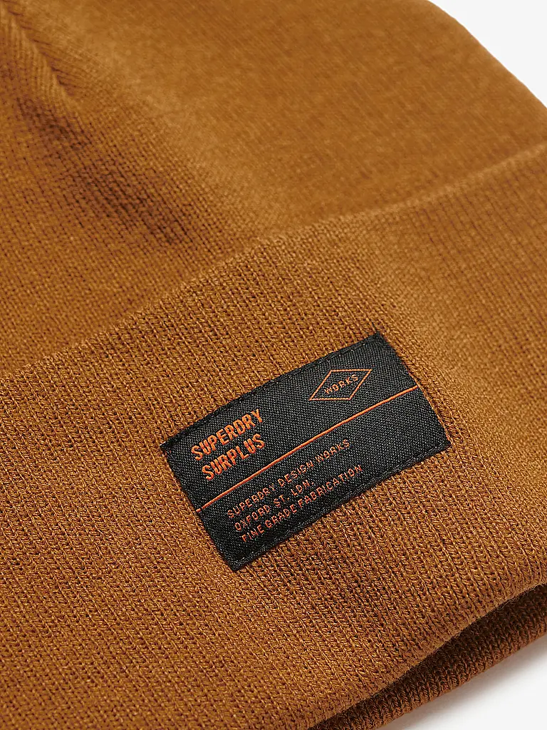 SUPERDRY | Mütze - Haube  | braun