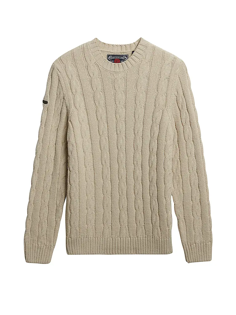 SUPERDRY | Pullover  | Beige