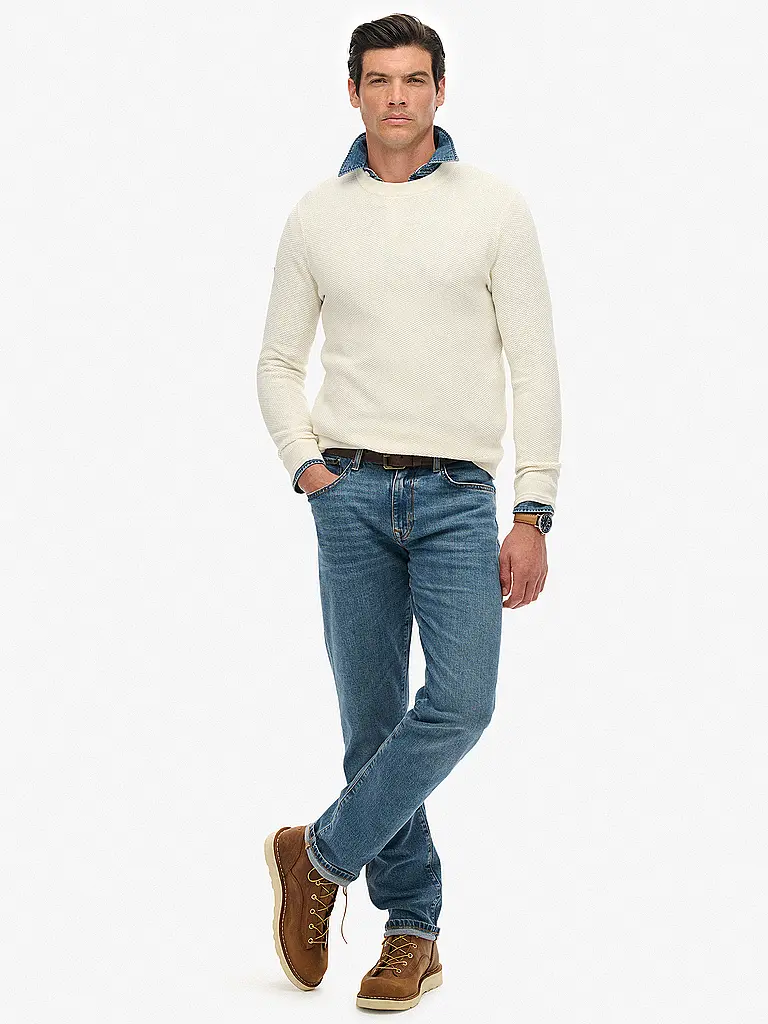 SUPERDRY | Pullover  | weiss